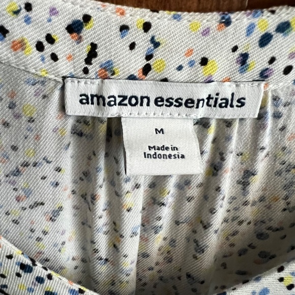 Women's Fit and Flare Half-Sleeve Waisted Midi A-Line Dress with Pockets Size M - Picture 3 of 10